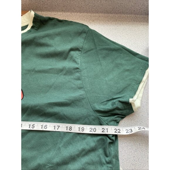 Lazy One Fetching Tired Dark Green PJ Tee Woman Large Short Sleeve Cotton NWT - Picture 8 of 9
